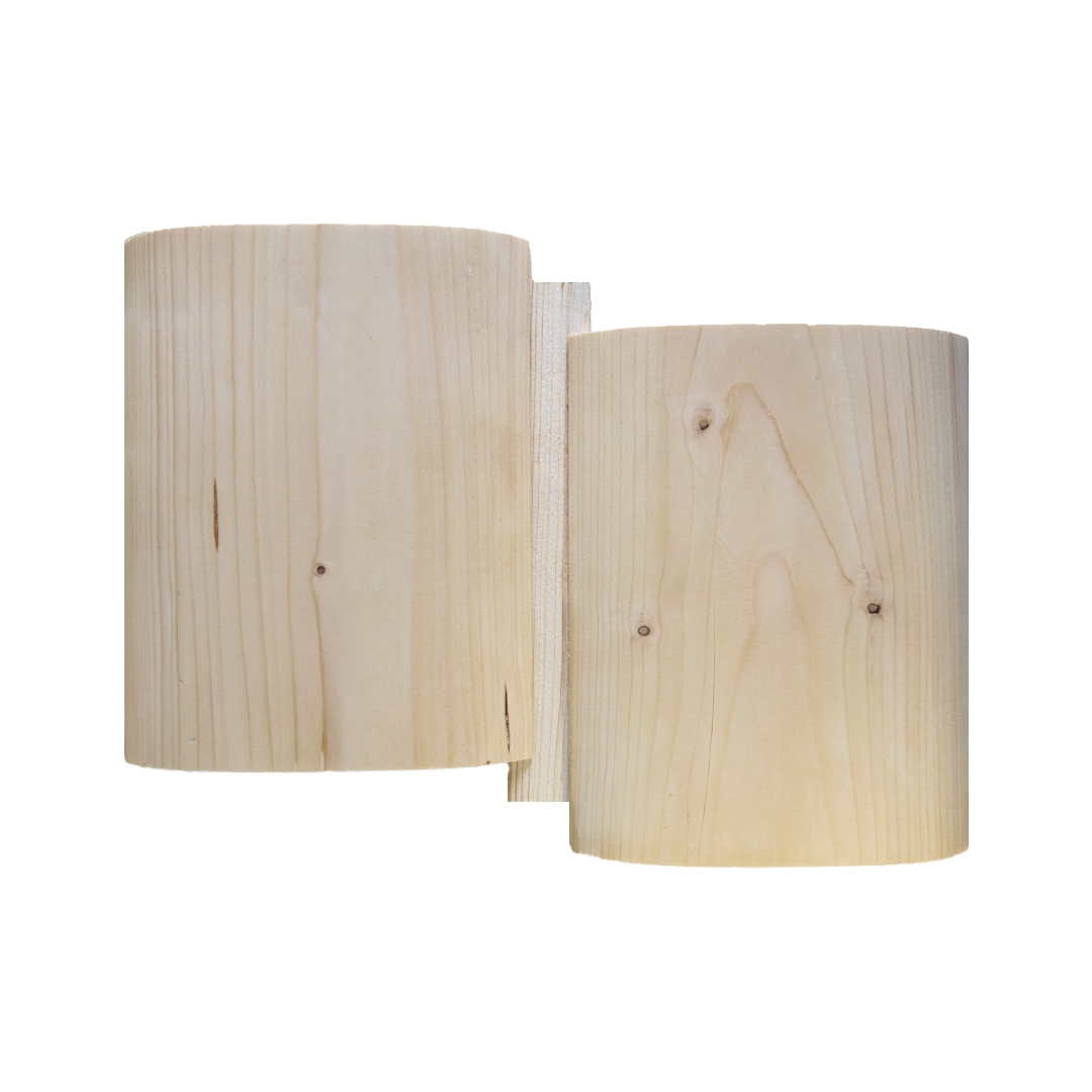 Imitacja bala półokrągła